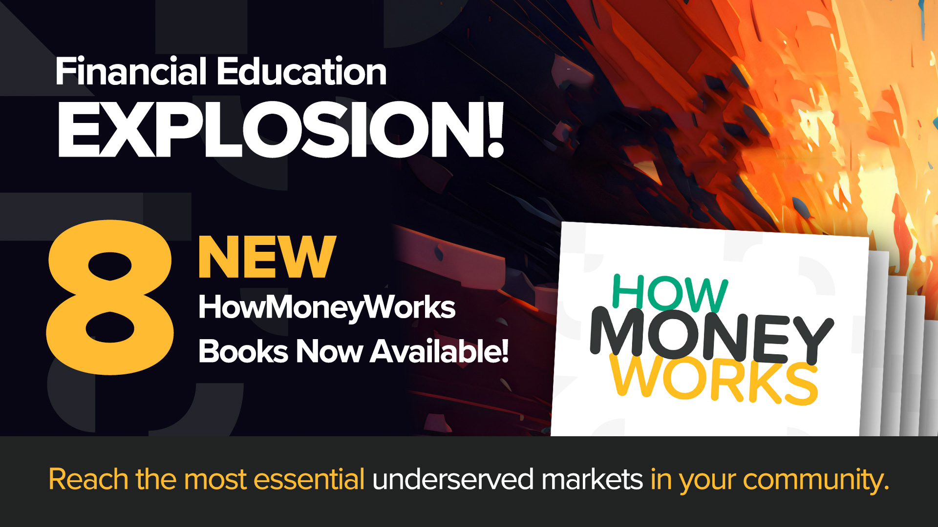 8 neue HowMoneyWorks-Bücher - Heute stellen wir eine vielfältige neue Reihe von Büchern zur finanziellen Bildung vor